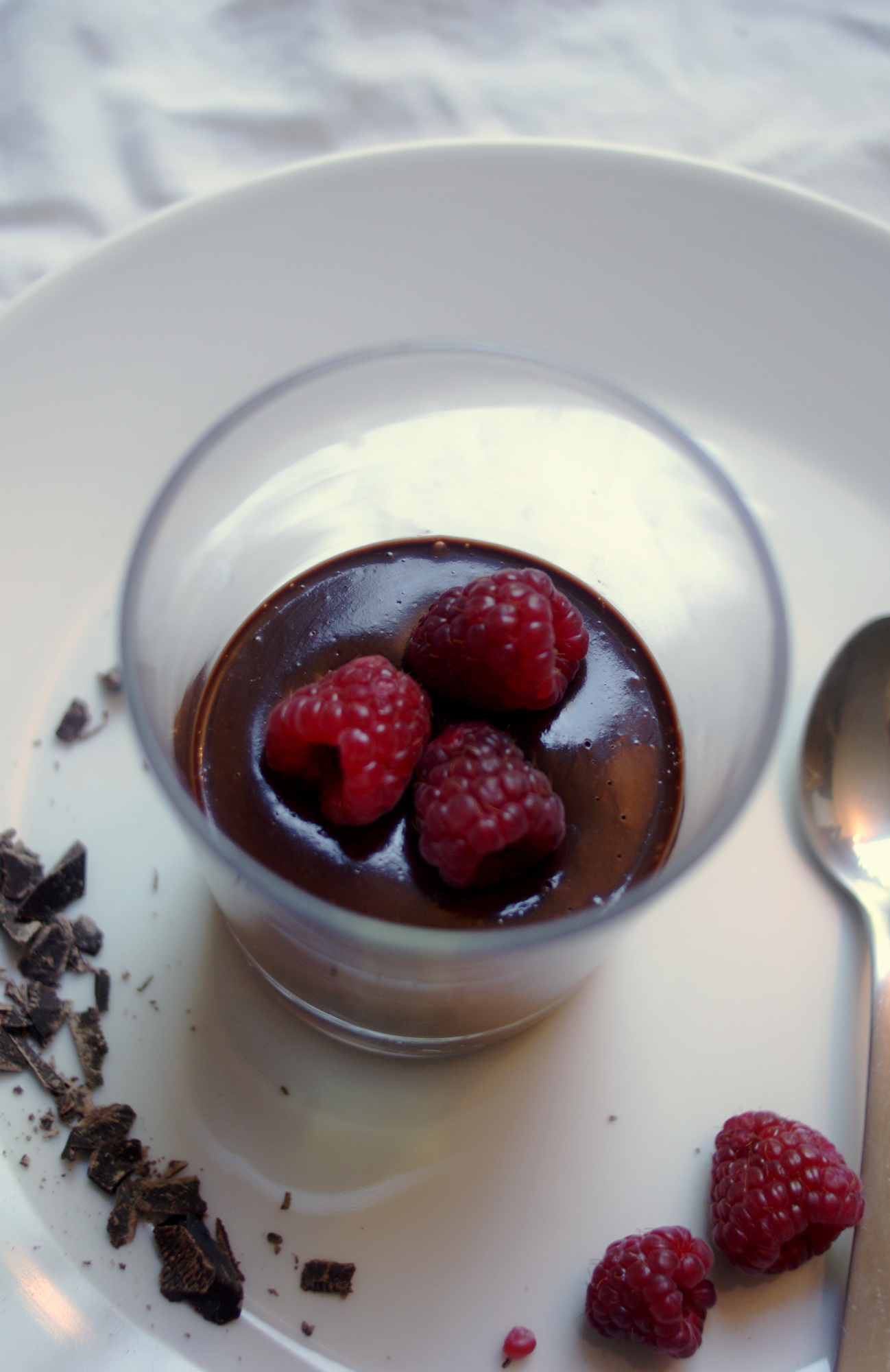 sea salt chocolate pots