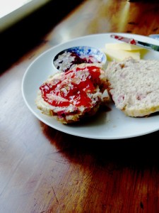 berry scones