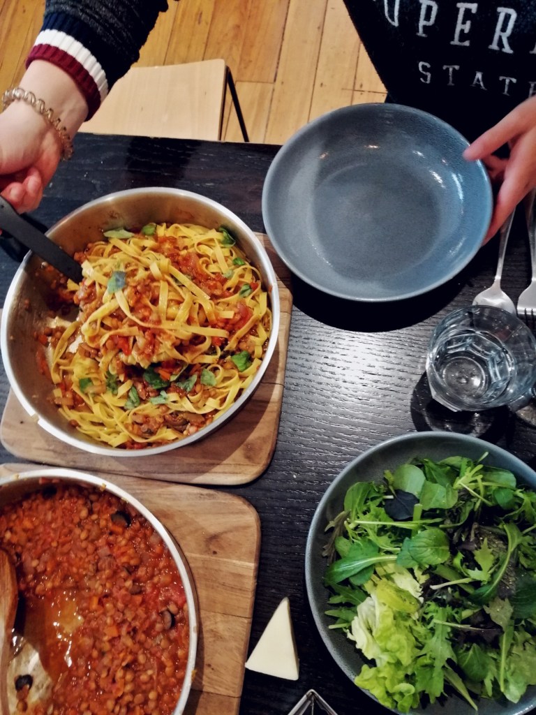 lentil and olive ragu