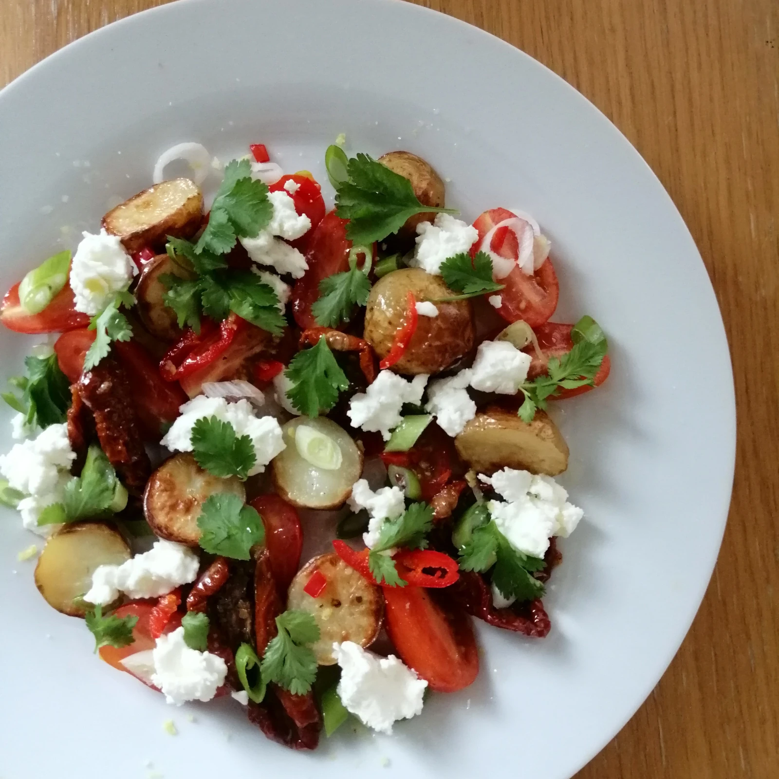 coriander potato salad