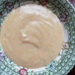 miso and lime mayonnaise