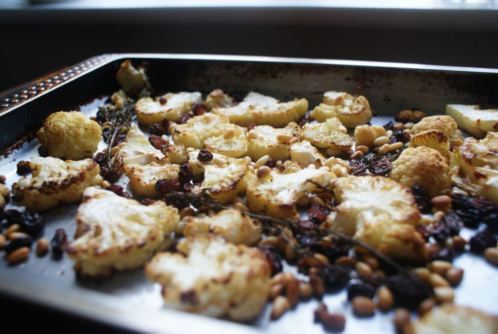 roasted cauliflower
