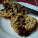 pear, chocolate and hazelnut scones