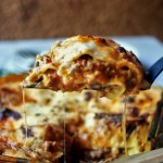 Classic Lasagne with Three Cheeses