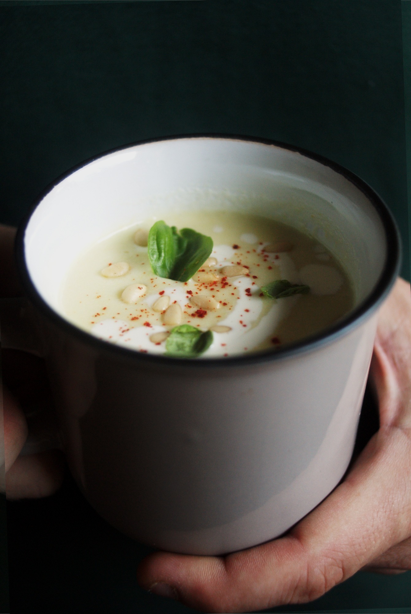 French cooking Creamy leek and potato soup recipe Nigella Eats