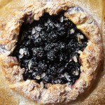 cherry and almond galette