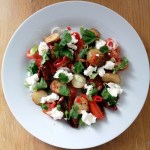 goat's cheese potato salad