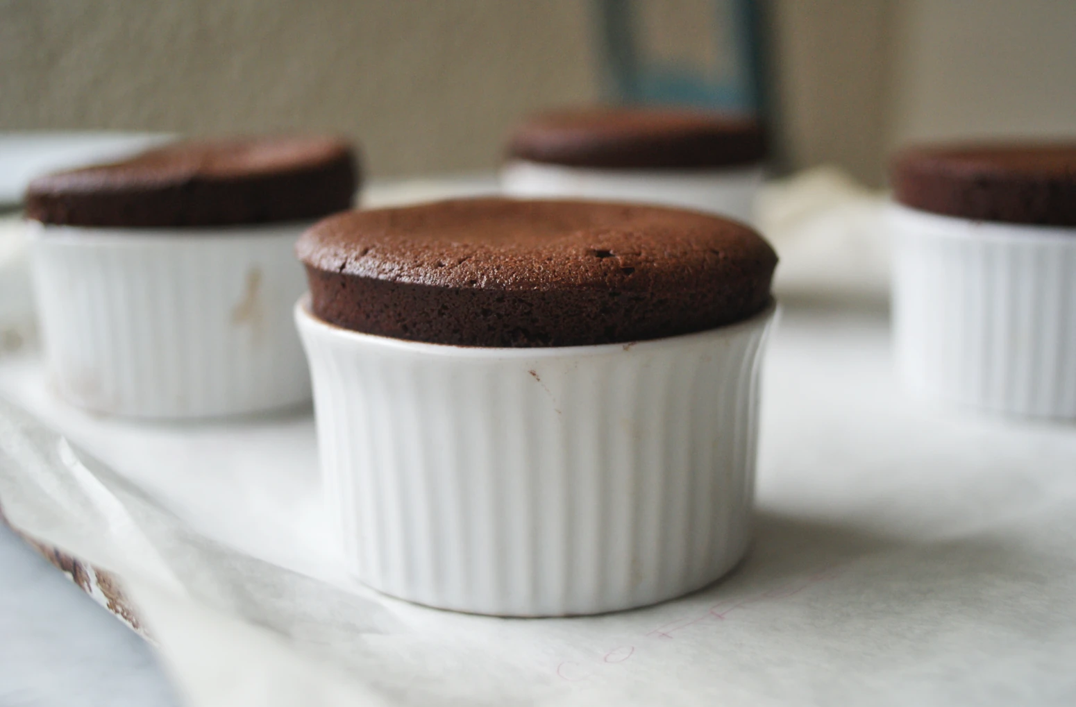 French Recipe Espresso Chocolate Fondants From France, With Love