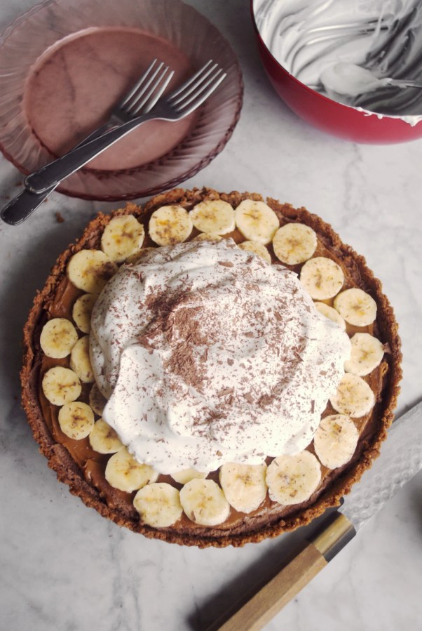 biscoff banoffee pie